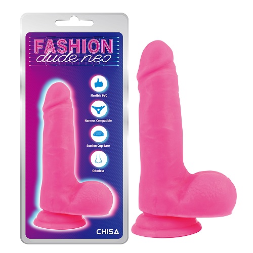 Петел со двојна густина 7'' Dildo Pink